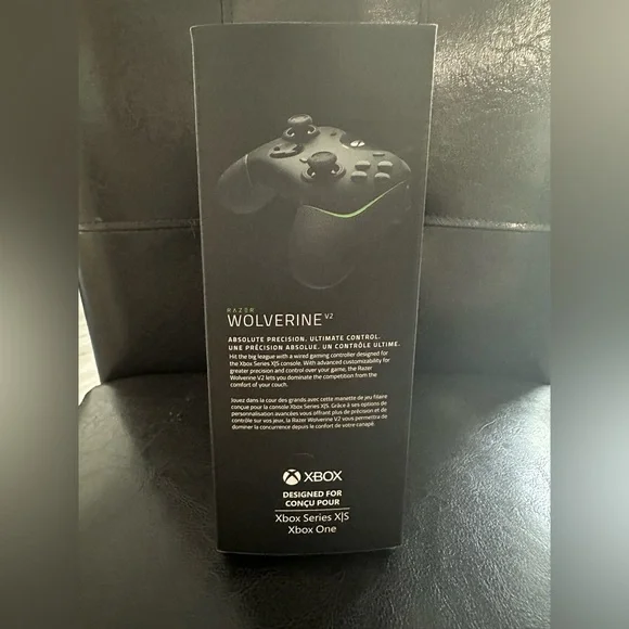 NEW..!! XBOX wired gaming controller.!! With its original sealed. Unopened.!!